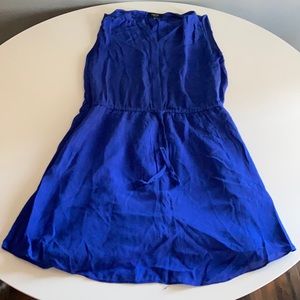 BABATON 100% Silk Dresses- Blue & Green!